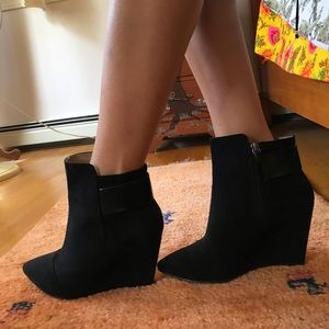 Wedge Booties